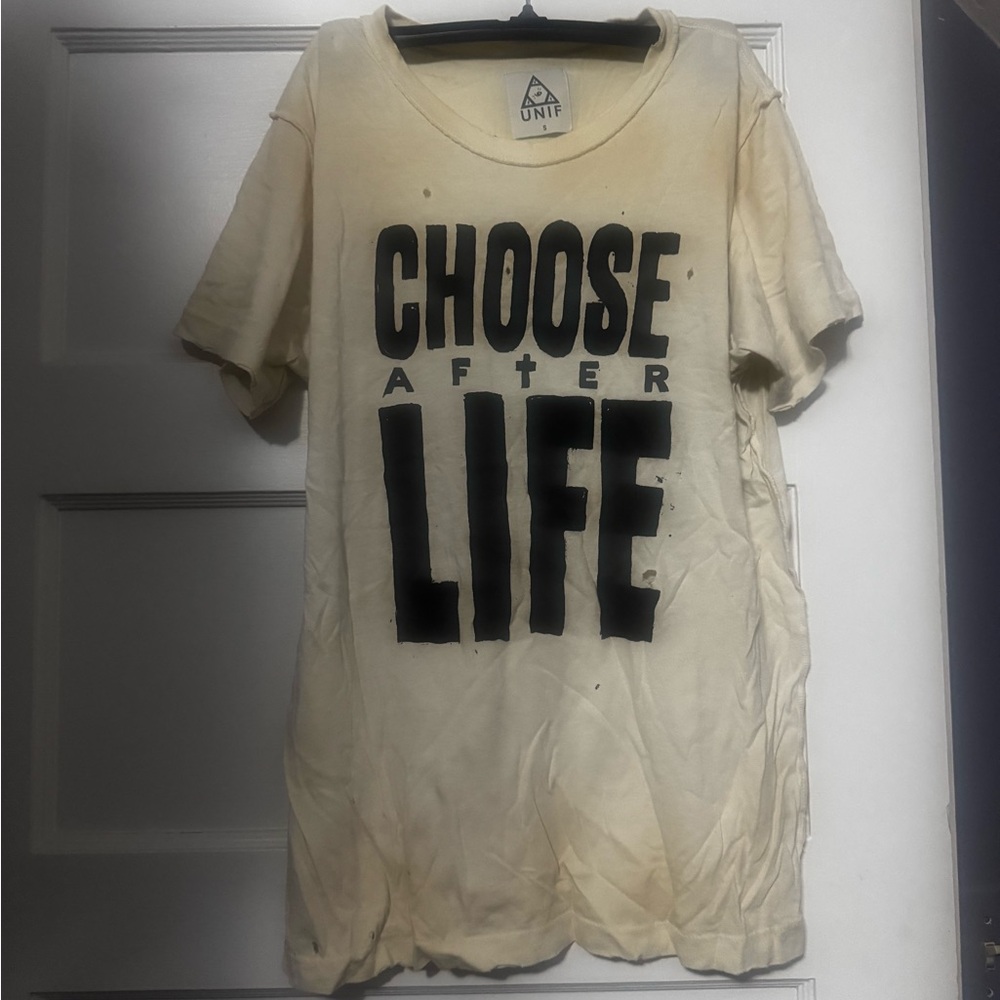 UNIF George Michael Choose Afterlife tee